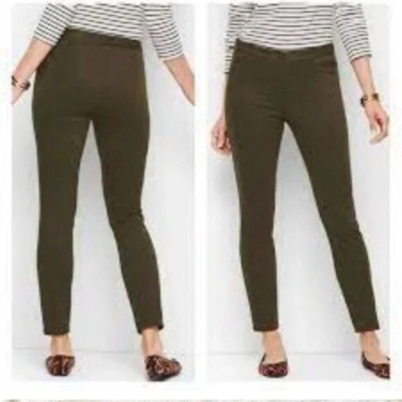 Talbots Green Lexington Pant - Picture 1 of 6